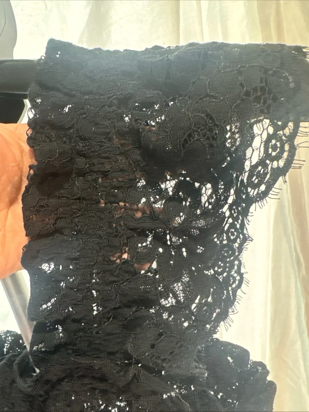 Hill House Collector's Edition The Lace Ellie Nap Dress - Black -Size medium - Picture 7 of 12
